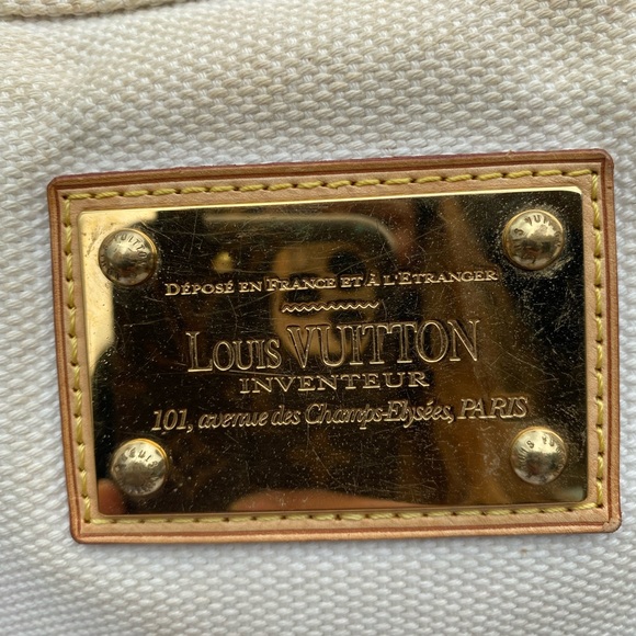 COPY - Louis Vuitton Tote Bag Cabas MM Ecru Cream Antigua - Picture 8 of 15